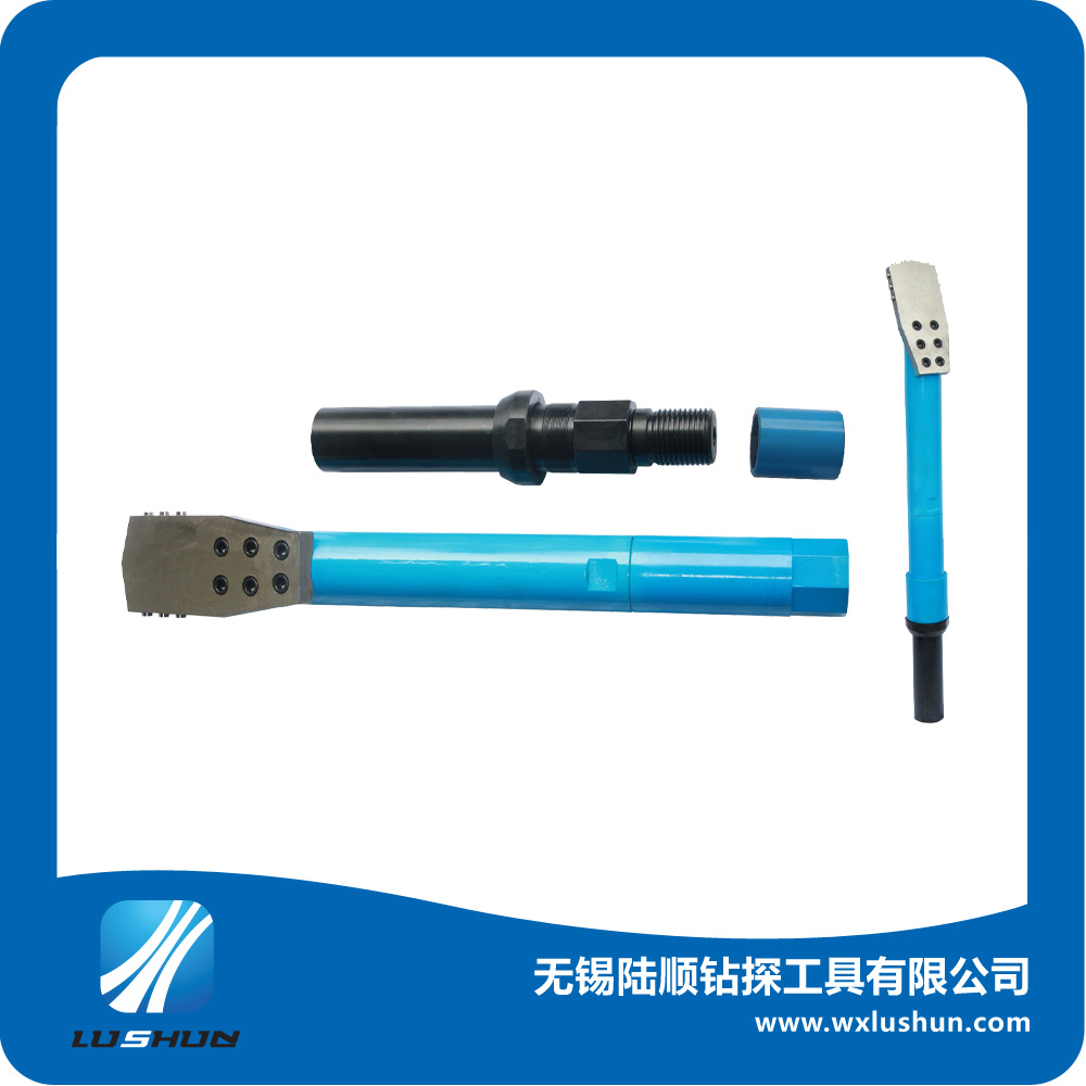 八方導(dǎo)向鉆頭組裝圖